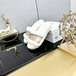 Dior Autumn/Winter New Wool Slippers