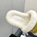 Dior Autumn/Winter New Wool Slippers