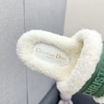 Dior Autumn/Winter New Wool Slippers