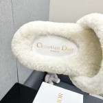 Dior Autumn/Winter New Wool Slippers