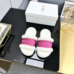 Dior Autumn/Winter New Wool Slippers