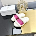 Dior Autumn/Winter New Wool Slippers