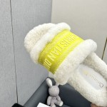 Dior Autumn/Winter New Wool Slippers