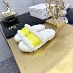 Dior Autumn/Winter New Wool Slippers