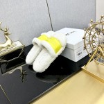 Dior Autumn/Winter New Wool Slippers