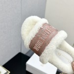 Dior Autumn/Winter New Wool Slippers