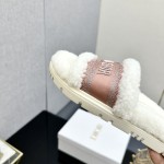 Dior Autumn/Winter New Wool Slippers