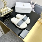 Dior Autumn/Winter New Wool Slippers