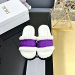 Dior Autumn/Winter New Wool Slippers
