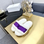 Dior Autumn/Winter New Wool Slippers
