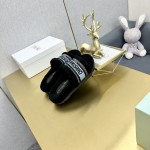 Dior Autumn/Winter New Wool Slippers