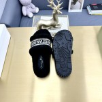 Dior Autumn/Winter New Wool Slippers