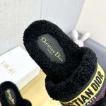 Dior Autumn/Winter New Wool Slippers