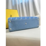 FENDI Peekaboo X-Tote handbag embroidered Tote model number: 1819