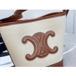 CELINE Canvas Small Bucket Model: 198243