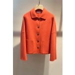 Hermes cashmere coat (consult customer service to confirm the size before placing an order for a customized version)