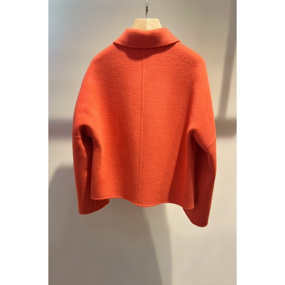 Hermes cashmere coat (consult customer service to confirm the size before placing an order for a customized version)