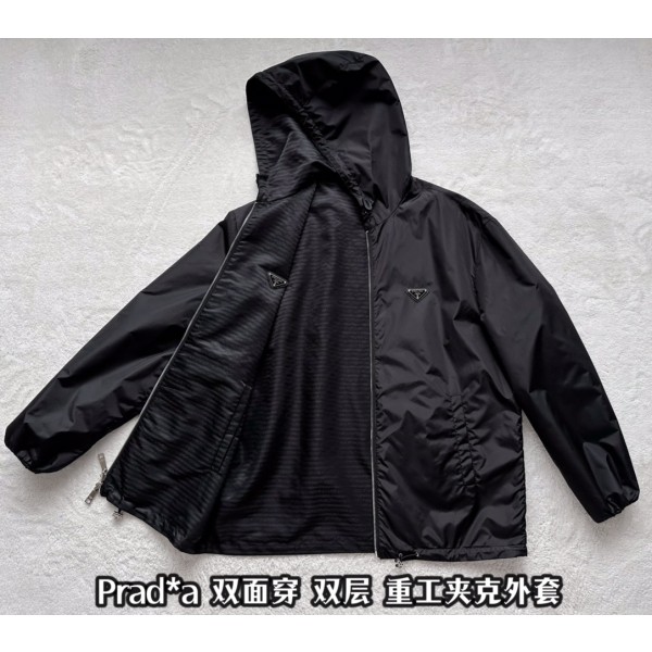 Prada Functional Light Waterproof Windproof Outdoor Jacket Coat New Series
