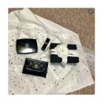 CHANEL Classic Wandering Bag Series Fetal Cowhide Colored Card Bag wallet 84386