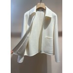 Hermes cashmere coat (consult customer service to confirm the size before placing an order for a customized version)