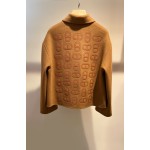 Hermes cashmere coat in black, white, and coffee (consult customer service to confirm the size before placing a custom order)