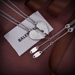 Balenciaga Love Diamond 2-in-1 Necklace