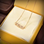 FENDI logo necklace