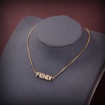 FENDI logo necklace