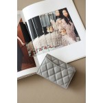 𝐂𝐇𝐀𝐍𝐄𝐋 Cf Classic Small Ball Pattern Zero Wallet Small Card Bag Back Small Insert Pocket Style