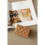 𝐂𝐇𝐀𝐍𝐄𝐋 Cf Classic Small Ball Pattern Zero Wallet Small Card Bag Back Small Insert Pocket Style