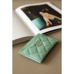 𝐂𝐇𝐀𝐍𝐄𝐋 Classic One Piece Small Card Bag HAAS Cowhide Ball Pattern