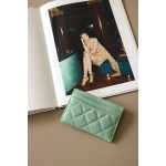 𝐂𝐇𝐀𝐍𝐄𝐋 Classic One Piece Small Card Bag HAAS Cowhide Ball Pattern