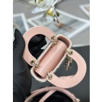 Dior Lady Mini Embroidery Colorful Bead Diamond Model: S0856