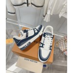 Louis Vuitton couple's latest color scheme sneakers