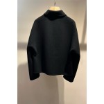 Hermes cashmere coat (consult customer service to confirm the size before placing an order for a customized version)