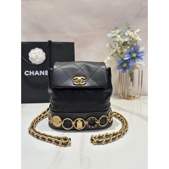 CHANEL 23b Coin Backpack AS4275