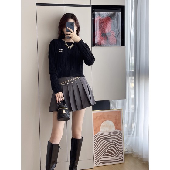 MIU MIU Crew Neck Top