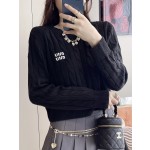 MIU MIU Crew Neck Top
