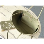 𝐋𝐎𝐔𝐈𝐒𝐕𝐔𝐈𝐓𝐓𝐎𝐍 M46649 New Grass Green This Neverfull Medium Handbag