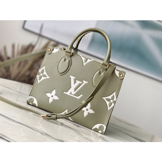 𝐋𝐎𝐔𝐈𝐒𝐕𝐔𝐈𝐓𝐓𝐎𝐍 M46569 new grass green OnTheGo small size handbag