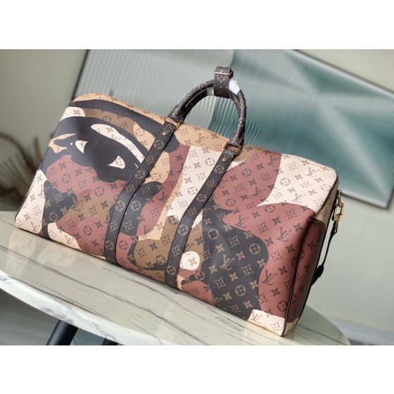 𝐋𝐎𝐔𝐈𝐒𝐕𝐔𝐈𝐓𝐓𝐎𝐍 M46677 This Keepall Bandouliere55 travel bag