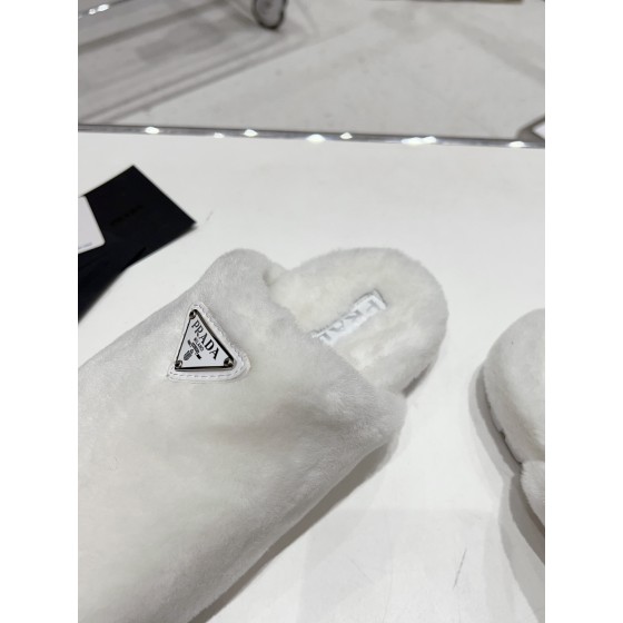 Prada Autumn/Winter Plush Slippers Collection
