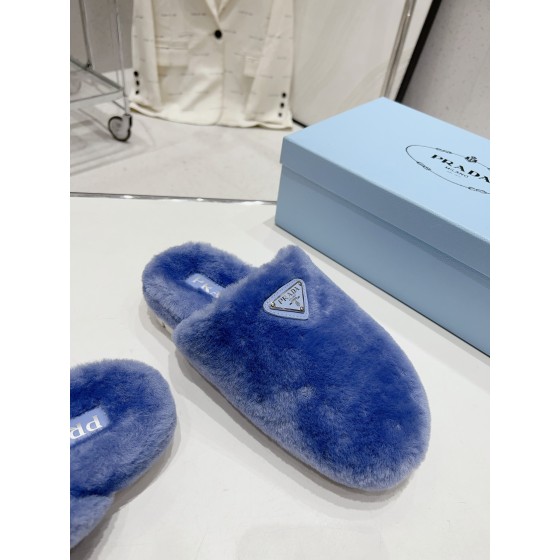 Prada Autumn/Winter Plush Slippers Collection