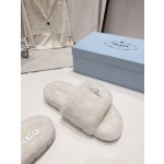 Prada Autumn/Winter Plush Slippers Collection