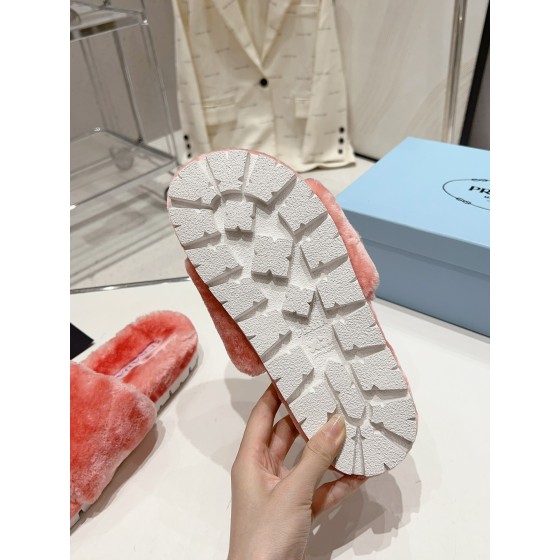 Prada Autumn/Winter Plush Slippers Collection