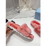 Prada Autumn/Winter Plush Slippers Collection