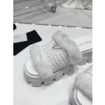Prada Autumn/Winter Plush Slippers Collection