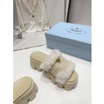 Prada Autumn/Winter Plush Slippers Collection