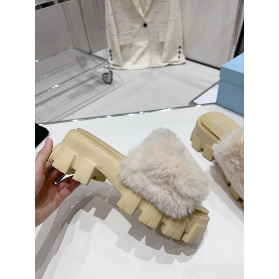 Prada Autumn/Winter Plush Slippers Collection