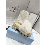 Prada Autumn/Winter Plush Slippers Collection